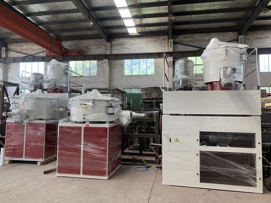 Muur- of basisdikte 5 mm/6 mm High Speed PVC Plastic Mixing Machine/Mixer 500/1000 Mixer Gewicht KG 4200 KG