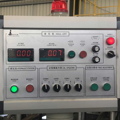 Op maat gemaakte 80/156 kegelvormige tweeschroef-extruder voor PVC/PE/PP-profiel-extrusie