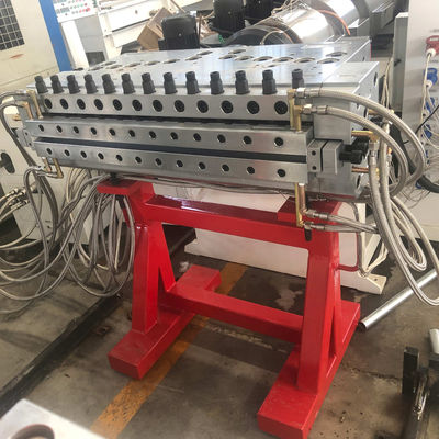 Op maat gemaakte 80/156 kegelvormige tweeschroef-extruder voor PVC/PE/PP-profiel-extrusie