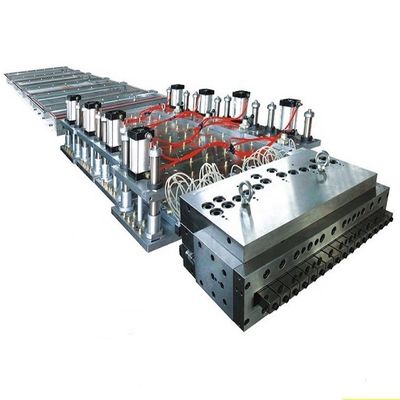 Plastic PVC WPC Hollow Door Frame Extrusion Mould voor de vervaardiging van huishoudelijke producten