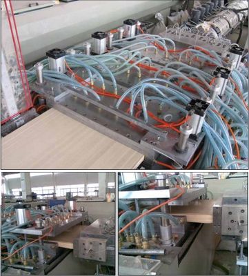 Plastic PVC WPC Hollow Door Frame Extrusion Mould voor de vervaardiging van huishoudelijke producten