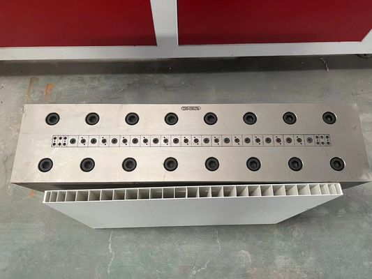 Zilveren PVC-extrusiemateriaal / kalibrator / gietkop met 1 malholte