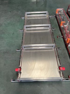 Zilveren PVC-extrusiemateriaal / kalibrator / gietkop met 1 malholte