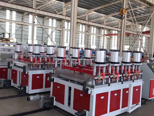 Profiel WPC Hout PP/PE Composite Outdoor Floor Plank Extrusion Line 4200mm*1500mm*2100mm