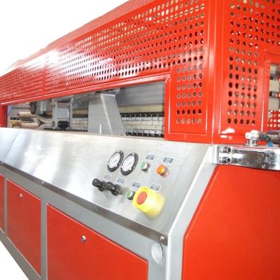 150-200 kg/uur capaciteit Hoog snelheidsconische tweeschroefmachine voor hout-plastiek-extruder
