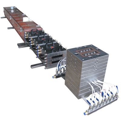65/132mm schroefdiameter WPC deur vloer decoratief profiel bord paneel maken machine