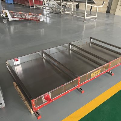 WPC-deur zilver 100% waterdicht binnenshuis slaapkamer PVC/ABS/WPC-deuren met deurpaneel