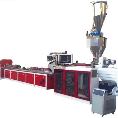 Tegenroterende conische tweescrew WPC-extrusie-machinelijn voor superieure output