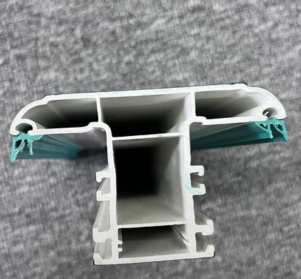EKO UPVC Plastic Profile in klantgrootte vervaardigd door 1-holte PVC-extrusievorm