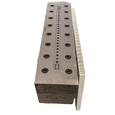 AutoCAD Ontworpen PVC Hollow Door Panel Extrusion Calibrator Die voor huishoudelijke producten