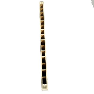 PVC-vorm holte 1 Interieur slaapkamer WPC deur met waterdicht frame en paneel schimmel