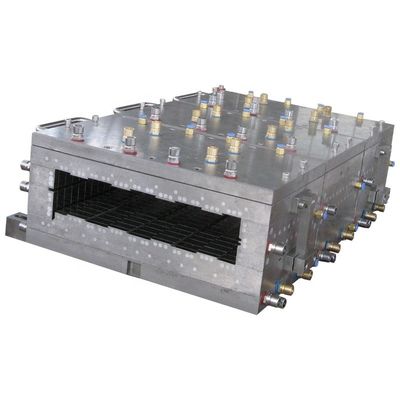 Gepersonaliseerde WPC PE PP-profielen Extrusie Die Design Mould voor zilveren huishoudelijk product