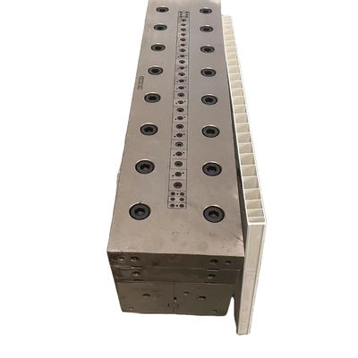 Elektroplatering Polijstbehandeling 3CR17 UPVC Hollow Panel Mould voor deur- en wandpaneel