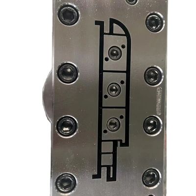 1 Schimmelholte PVC hulpprofiel deur en WPC hout plastic deurbedekking Frame Schimmel