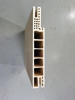 1 Schimmelholte PVC hulpprofiel deur en WPC hout plastic deurbedekking Frame Schimmel
