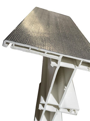 1-holte PVC-profielvorm voor houtkorrel-effect Europees ontwerp op maat