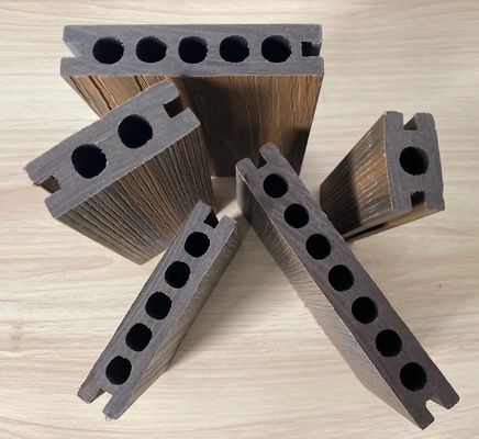 Buitenpaneelvorm voor PE zilveren houten plastic extrusie van dekvloer en deur