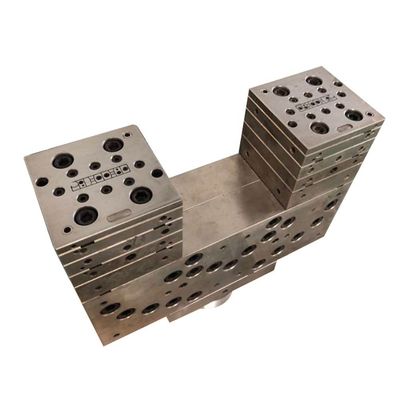 AutoCAD Ontworpen WPC PE PP Profielen Extrusie Die Mould met elektroplating Polieren