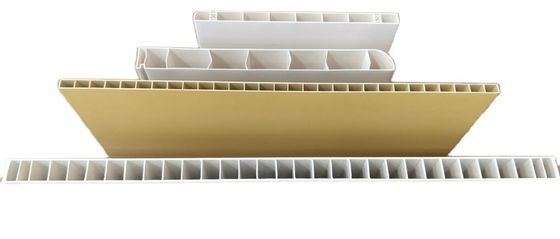 Zilveren UPVC hol plastic PVC-plaat 150 mm x 25 mm voor varkenshoed vee hek rails panelen
