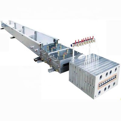 Precision WPC PVC Pipe and Profile Windows Extrusion Die Design Mould voor maat