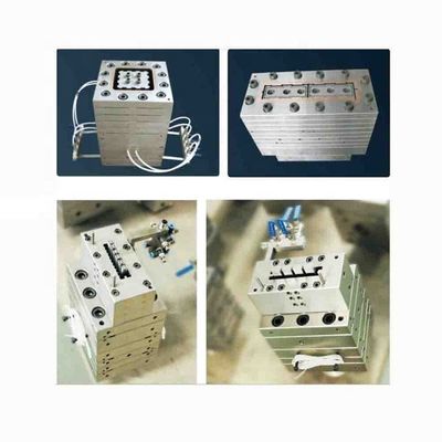 Precision WPC PVC Pipe and Profile Windows Extrusion Die Design Mould voor maat