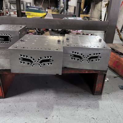 Elektroplatering Polijst UPVC PVC Vensterglas Perlen Profiel Vorm voor maatwerk
