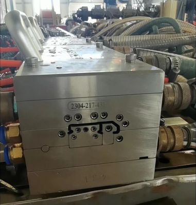 AutoCAD ontworpen 1 holte Upvc Profiel Extrusie Die Mould voor holle paneel van Maker