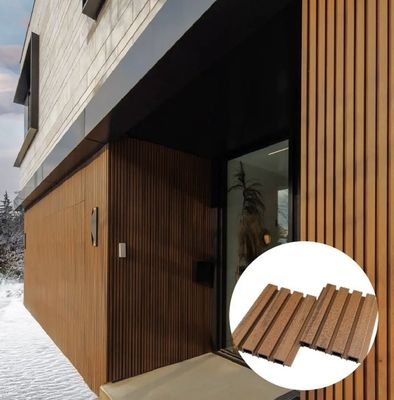 Huishoudelijk product Schimmel WPC Outdoor Houten Tuin Decoratie Panel in aangepast ontwerp