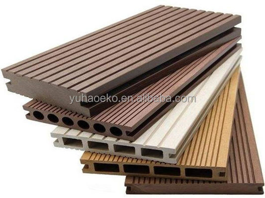 Buiten extrusie WPC hout plastic tuin hek panelen'keuze voor huishoudelijk product