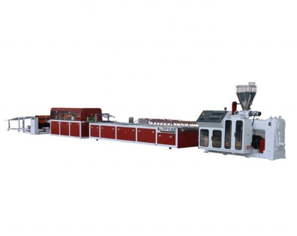 ABB Inverter PVC WPC-machine voor het maken van plastic profielen voor ramen en deuren