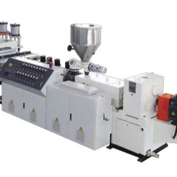 Op maat gemaakte 80/156 kegelvormige tweeschroef-extruder voor PVC/PE/PP-profiel-extrusie