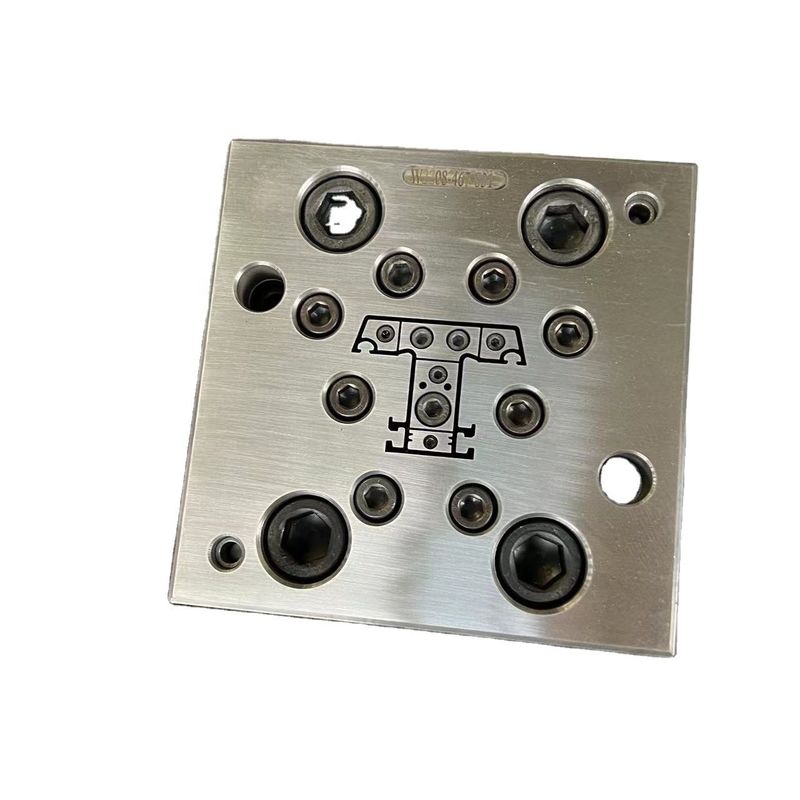 Extrusievorm voor twee holtes Plastic Foaming Die en Extrusion Profile Shaping Tool