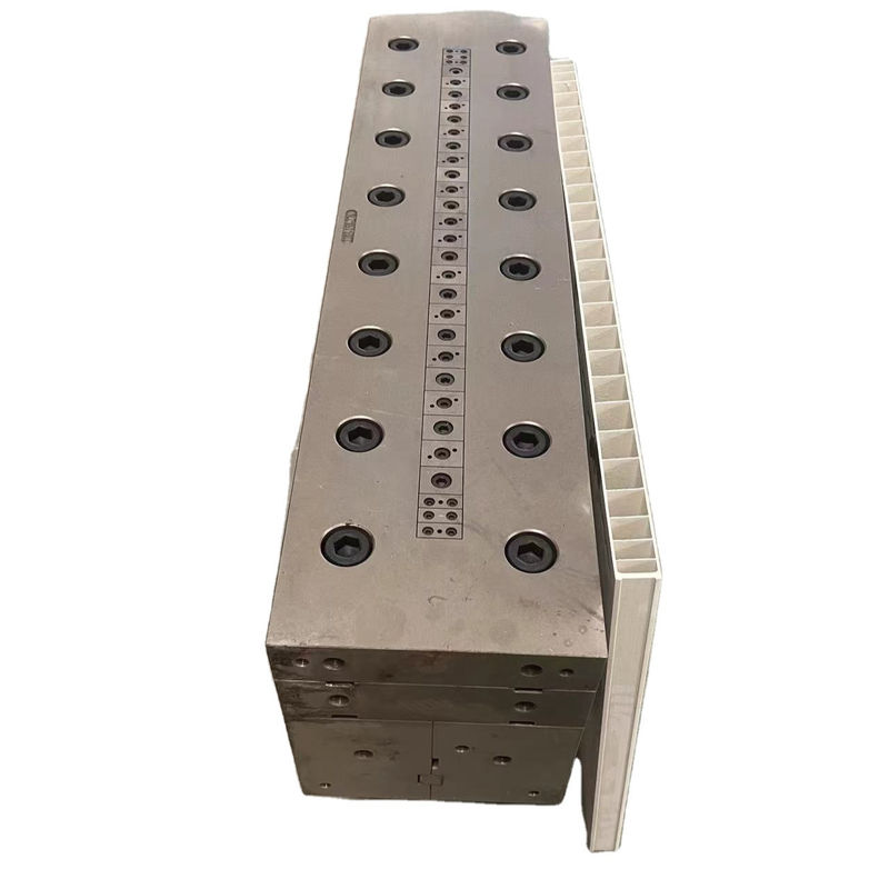 AutoCAD Ontworpen PVC Hollow Door Panel Extrusion Calibrator Die voor huishoudelijke producten