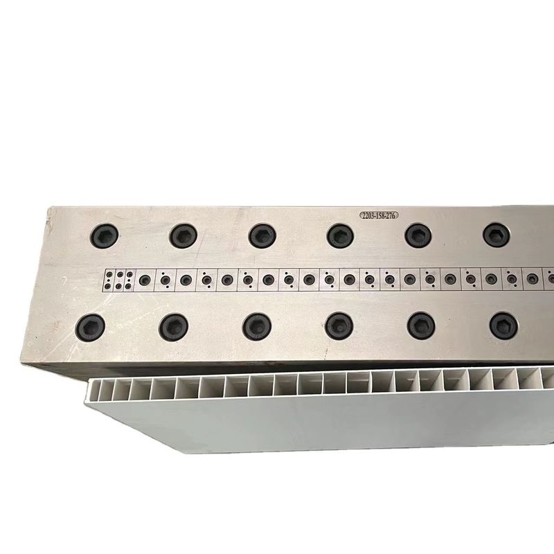 Zilveren UPVC hol plastic PVC-plaat 150 mm x 25 mm voor varkenshoed vee hek rails panelen