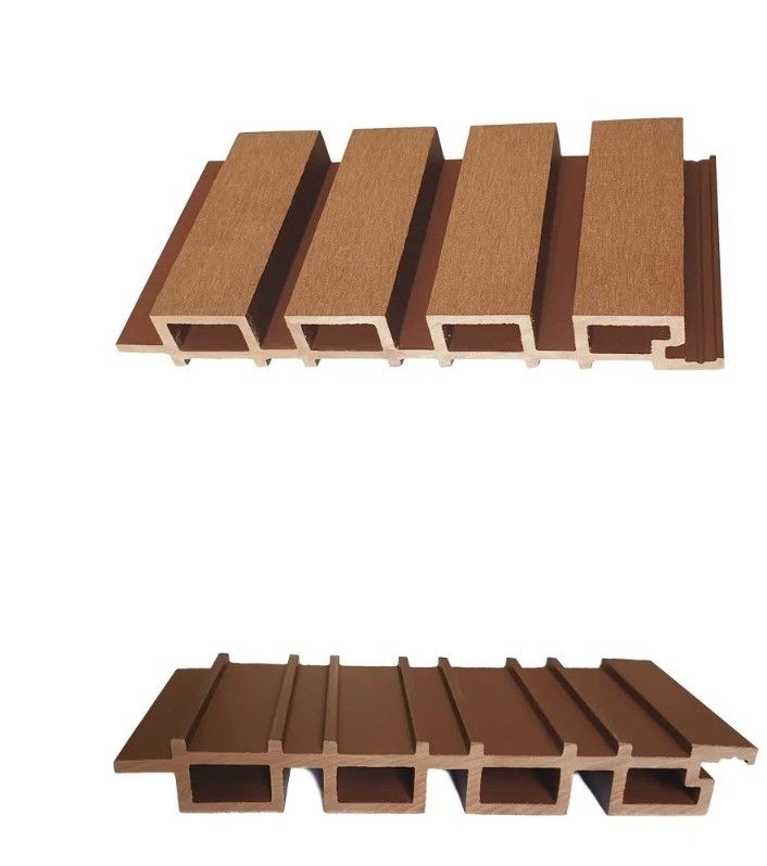 Persoonlijke grootte PE-materiaal Hout plastic composietwandpaneel voor WPC-bekledingsplaten